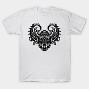 Ornate Face of Demon T-Shirt